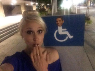 Illustration for article titled Someone Is Putting Drake’s Face on Wheelchair Signs in Toronto
